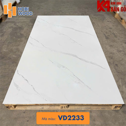 Tấm Ốp Tường PVC Giả Đá Hobi Wood-VD2233